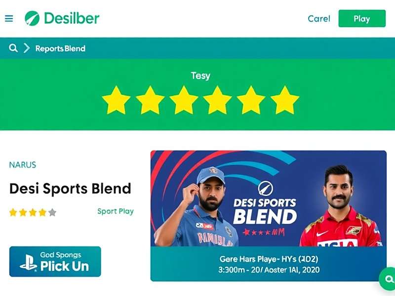 Desi Sports Blend player ratings and reviews