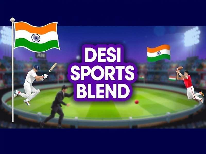 Desi Sports Blend game cover showing various traditional Indian sports